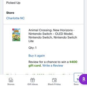 Animal Crossing - switch
